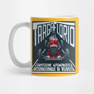 retro racing shirt Mug